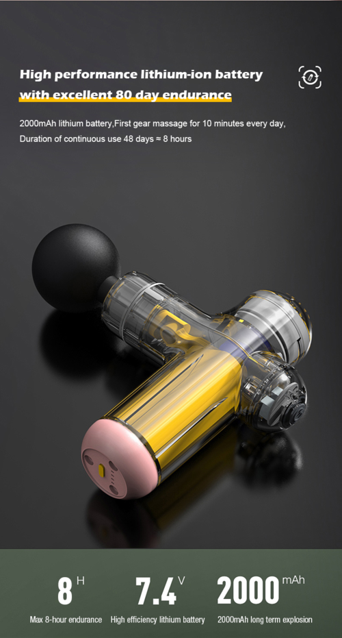 Portable Deep massager head